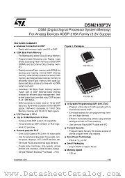 DSM2180F3V datasheet pdf SGS Thomson Microelectronics