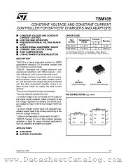 TSM105 datasheet pdf SGS Thomson Microelectronics