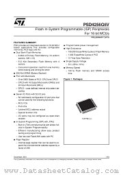 PSD4256G6V datasheet pdf SGS Thomson Microelectronics