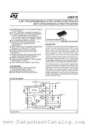 L6911CTR datasheet pdf SGS Thomson Microelectronics