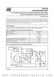 AN1439 datasheet pdf SGS Thomson Microelectronics