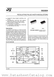 SG3524P datasheet pdf SGS Thomson Microelectronics