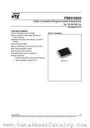 PSD4135G2V datasheet pdf SGS Thomson Microelectronics