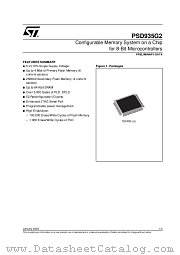 PSD935G2V datasheet pdf SGS Thomson Microelectronics
