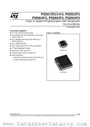 PSD813F5 datasheet pdf SGS Thomson Microelectronics