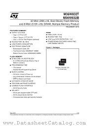 M36W832B datasheet pdf SGS Thomson Microelectronics