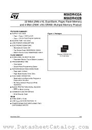 M36DR432A datasheet pdf SGS Thomson Microelectronics