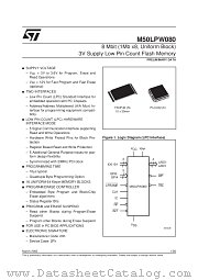 M50LPW080 datasheet pdf SGS Thomson Microelectronics
