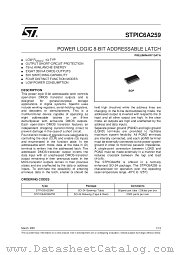 STPIC6A259M datasheet pdf SGS Thomson Microelectronics