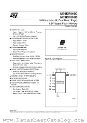 M59DR016D datasheet pdf SGS Thomson Microelectronics