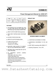 GS-COMBI/E1 datasheet pdf SGS Thomson Microelectronics