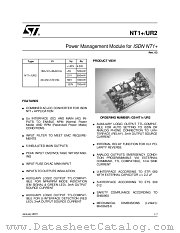 GS-NT1+/UR2 datasheet pdf SGS Thomson Microelectronics