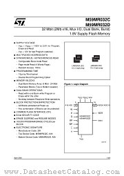 M59MR032D datasheet pdf SGS Thomson Microelectronics