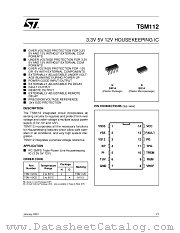 TSM112 datasheet pdf SGS Thomson Microelectronics
