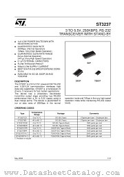 ST3237CPR datasheet pdf SGS Thomson Microelectronics