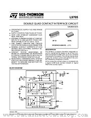L9705D datasheet pdf SGS Thomson Microelectronics