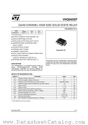 VNQ660SP datasheet pdf SGS Thomson Microelectronics
