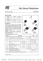TN815-800H datasheet pdf SGS Thomson Microelectronics