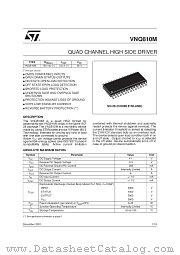 VNQ810M datasheet pdf SGS Thomson Microelectronics