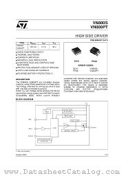 VN800PT datasheet pdf SGS Thomson Microelectronics
