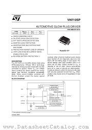 VN710SP datasheet pdf SGS Thomson Microelectronics
