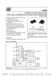 L4969MD datasheet pdf SGS Thomson Microelectronics