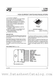 L296 datasheet pdf SGS Thomson Microelectronics