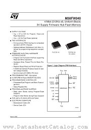 M50FW040 datasheet pdf SGS Thomson Microelectronics