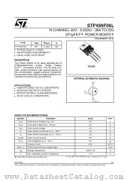 STP45NF06L datasheet pdf SGS Thomson Microelectronics