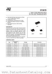 ST207EBTR datasheet pdf SGS Thomson Microelectronics
