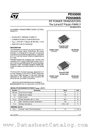 PD55008 datasheet pdf SGS Thomson Microelectronics