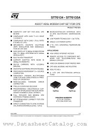 ASCOT datasheet pdf SGS Thomson Microelectronics