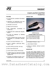 GS-VINCENT datasheet pdf SGS Thomson Microelectronics