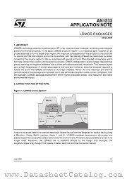 AN1233 datasheet pdf SGS Thomson Microelectronics
