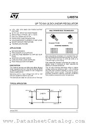L4957AD1.8 datasheet pdf SGS Thomson Microelectronics