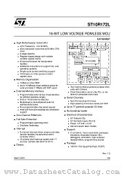 ST10R172LT1 datasheet pdf SGS Thomson Microelectronics