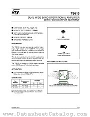 TS613 datasheet pdf SGS Thomson Microelectronics