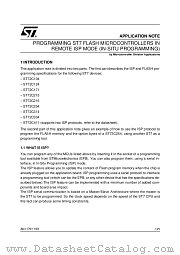 AN1179 datasheet pdf SGS Thomson Microelectronics
