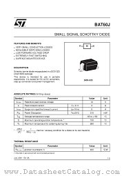 BAT60JFILM datasheet pdf SGS Thomson Microelectronics
