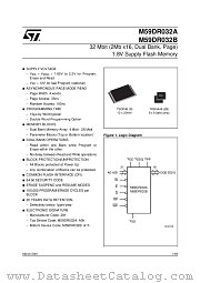 M59DR032A datasheet pdf SGS Thomson Microelectronics