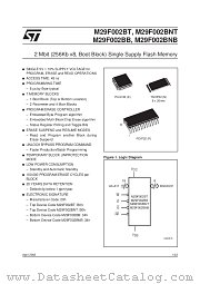M29F002BB datasheet pdf SGS Thomson Microelectronics