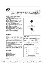 TS834-5 datasheet pdf SGS Thomson Microelectronics