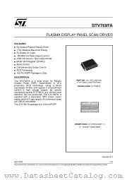STV7697A datasheet pdf SGS Thomson Microelectronics