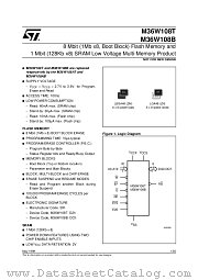 M36W108B datasheet pdf SGS Thomson Microelectronics