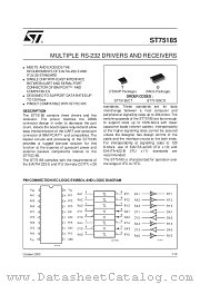 ST75185CTR datasheet pdf SGS Thomson Microelectronics