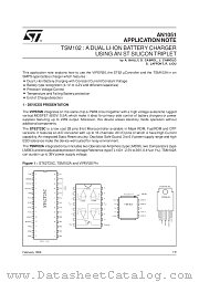 AN1051 datasheet pdf SGS Thomson Microelectronics