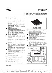 ST10C167 datasheet pdf SGS Thomson Microelectronics