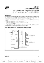 AN1021 datasheet pdf SGS Thomson Microelectronics