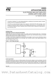 AN993 datasheet pdf SGS Thomson Microelectronics