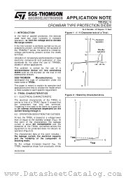 AN320 datasheet pdf SGS Thomson Microelectronics